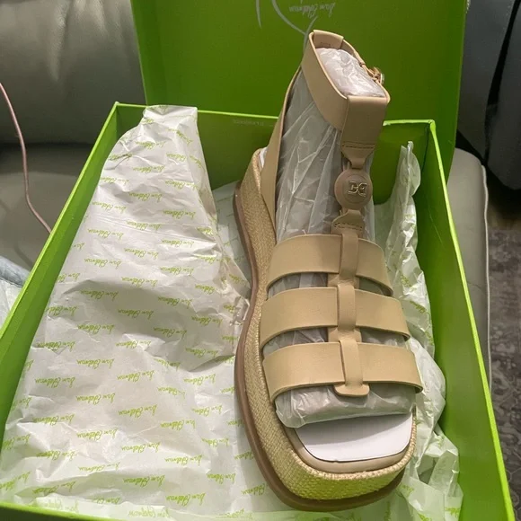 Sam Edelman Tan Strappy Gladiator Sandal - Picture 2 of 5